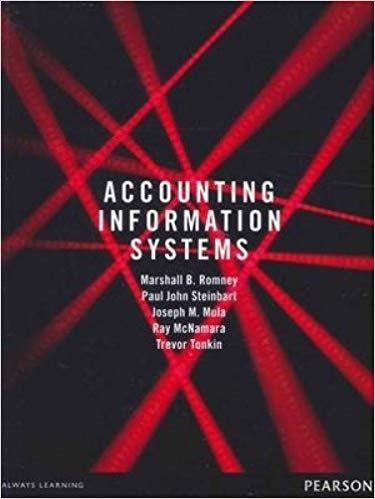 Accounting Information Systems, Australasian edition 9781442542594 - Original PDF